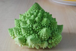 Brócolis Romanesco.